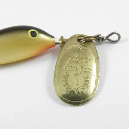 Blue Fox Vibrax Minnow Spin 1 Spinnare, Mässing, 4g, Fox-logga, #3064