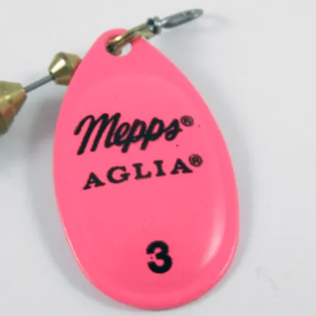 Mepps Aglia Hot Pink 3 Spinnare, Fluorescerande rosa, 7g, #3106
