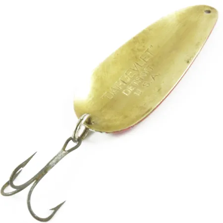 Eppinger Dardevle Dardevlet, 21g Röd/Vit/Mässing, Skeddrag #3133