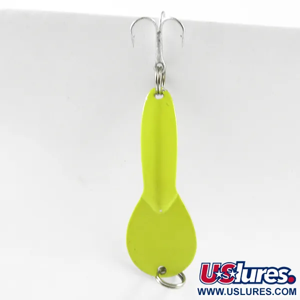 Acme Dazzler #2 Skeddrag, Gul / Nickel, 7g, Vintage, #3143