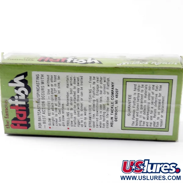 Helin Tackle FlatFish X5 Bete, Röd / Svart, 5,5g, Vintage, #3148