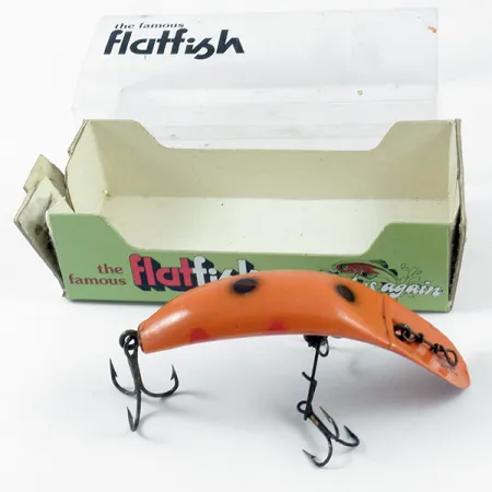 Helin Tackle FlatFish X5 Bete, Röd / Svart, 5,5g, Vintage, #3148