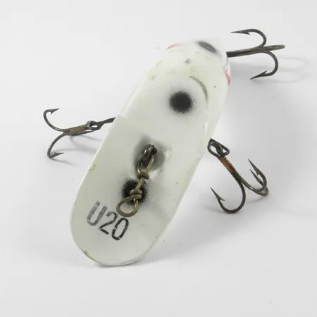 Yakima Bait Worden Flatfish Wobbler, White/Red/Black, 9g, #3149