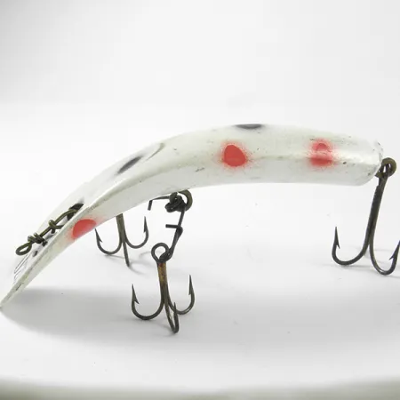 Yakima Bait Worden Flatfish Wobbler, White/Red/Black, 9g, #3149