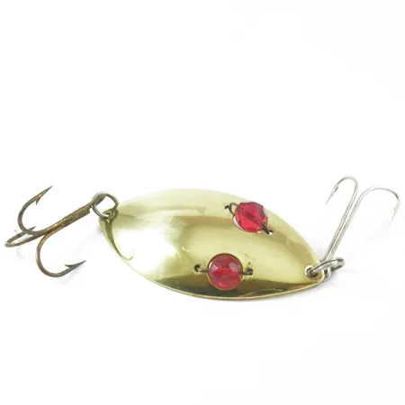 Hofschneider Red Eye Wiggler Skeddrag, Mässing/Röd, 25g, Glas, #3158