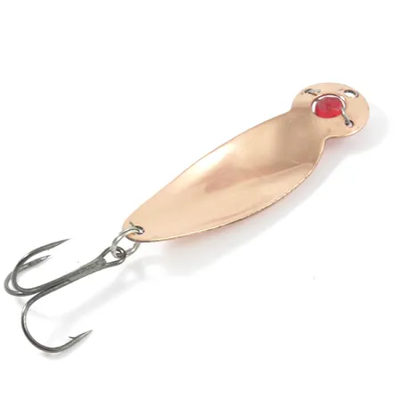 Lucky Strike One Eye Wiggler Skeddrag, Koppar, 14g, Rött Öga, #3160