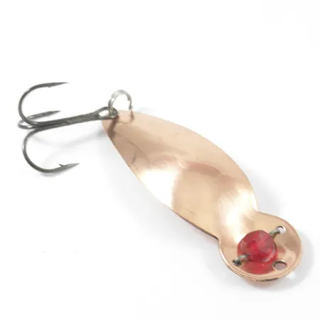 Lucky Strike One Eye Wiggler Skeddrag, Koppar, 14g, Rött Öga, #3160