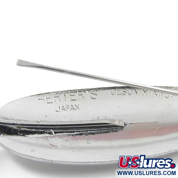 Herter's Olson Minnow Vasskyddat Skeddrag, Nickel, 8,5g, #3167