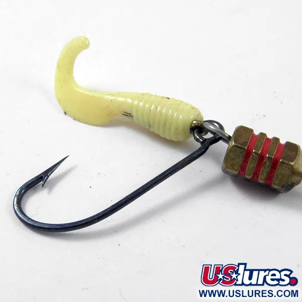 Mepps Comet 1 Spinnare, Mässing / Gul, 3,5g, Utbytbar trailer, #3169