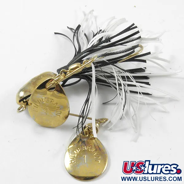 Hildebrandt Spinnerbait, Guld, 7g, Dubbla Skedar, #3170