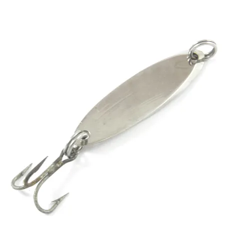 Old Pal Woodstream Auto-cast Skeddrag, Nickel / Blå, 4g, Vintage, #3186