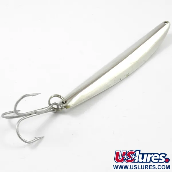 Bay de Noc Swedish Pimple Vertikalpirk, Nickel/Lila, 28g, #3202