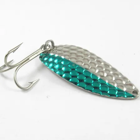 Acme Little Cleo Skeddrag, Nickel / Grön, 21g, Hamrad, #3203