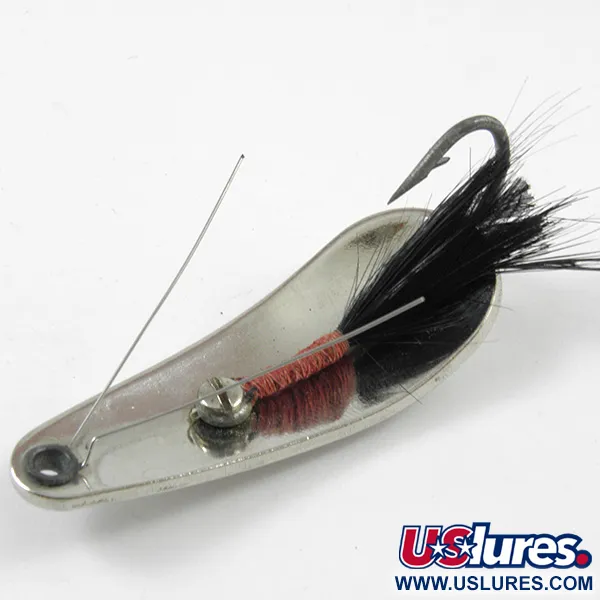 Vintage Weezel Rex Weedless Spoon, Nickel, 12,5g, Vasskyddad, #3207