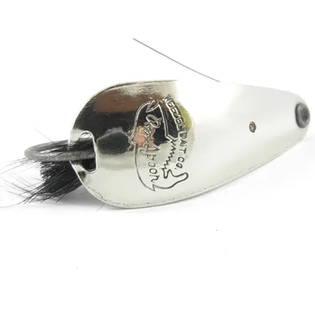 Vintage Weezel Rex Weedless Spoon, Nickel, 12,5g, Vasskyddad, #3207