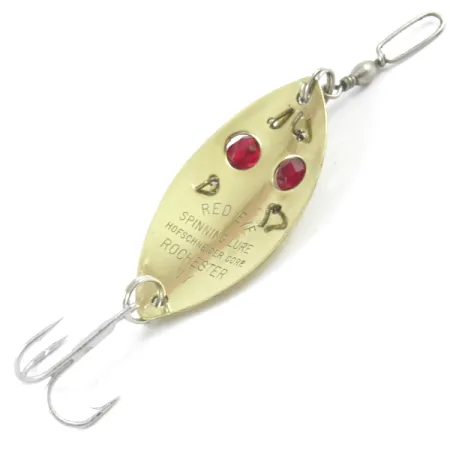 Hofschneider Red Eye junior Skeddrag, Gold / Red Eyes, 11g, #3216