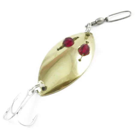 Hofschneider Red Eye junior Skeddrag, Gold / Red Eyes, 11g, #3216