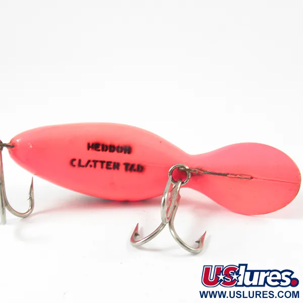 Heddon Tadpolly Clatter Tad Wobbler, Tiger Röd / Svart, 10g, #3229