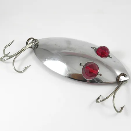 Hofschneider Red Eye Muskie Skeddrag, Nickel, 70g, Röda ögon, #3234