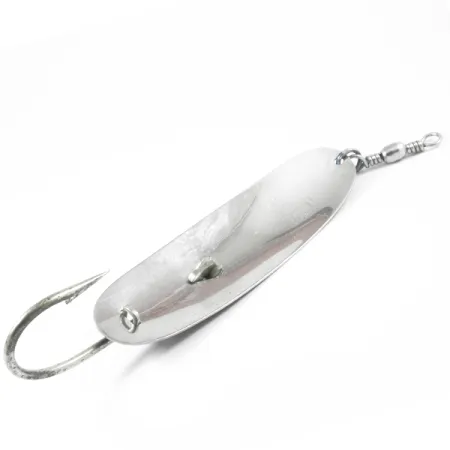 Pflueger Record Skeddrag, Blå / Nickel, 45g, Vasskyddat, #3236