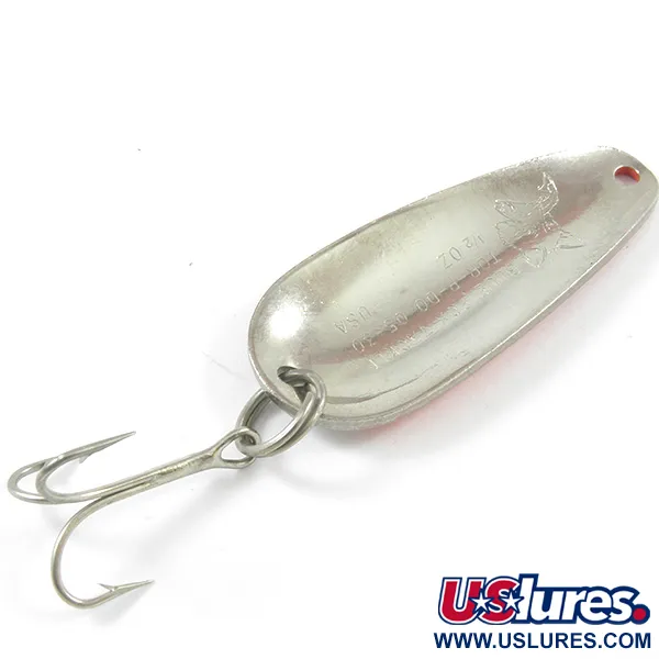 Blue Fox Tor-P-Do Skeddrag, Hammered Nickel / Orange Red, 14g, #3246