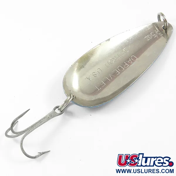 Eppinger Dardevle Dardevlet Skeddrag, Nickel/Blå, 21g, Detroit, #3279