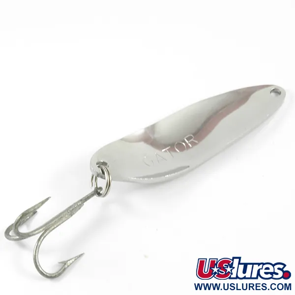 Gator Skeddrag, Nickel, 35g, Rostfritt Stål, #3286