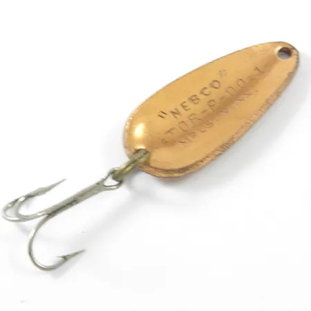 Nebco Tor-P-Do 1 Skeddrag, Hamrad Koppar, 7g, Vintage USA, #3296