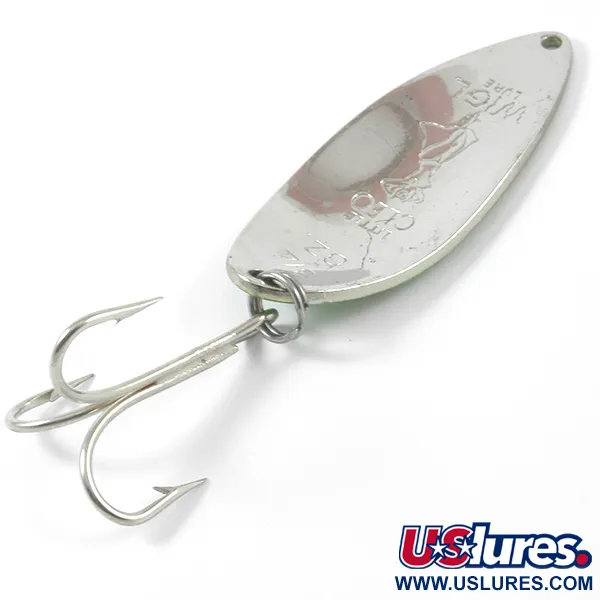 Seneca Little Cleo Skeddrag, Grön/Nickel/Röd, 21g, Hula Girl, #3325