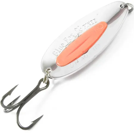 Blue Fox Pixee UV Skeddrag, Hamrad Nickel/Orange, 24g, UV, #3331