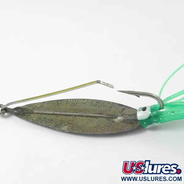 Weedless Fred Arbogast 3 Hawaiian Glow Skeddrag, 16g, Vasskydd, #3338