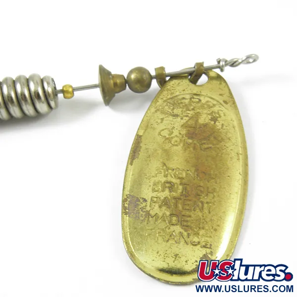 Mepps Comet Mino 4 Spinnare, Mässing, 12g, Jiggtrailer, #3348