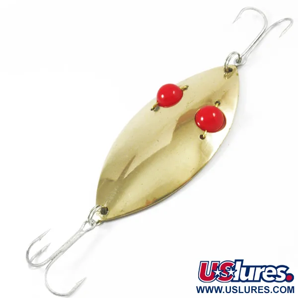 Hofschneider Red Eye Wiggler 3359 Skeddrag, Guld/Röda ögon, 25g, #3359