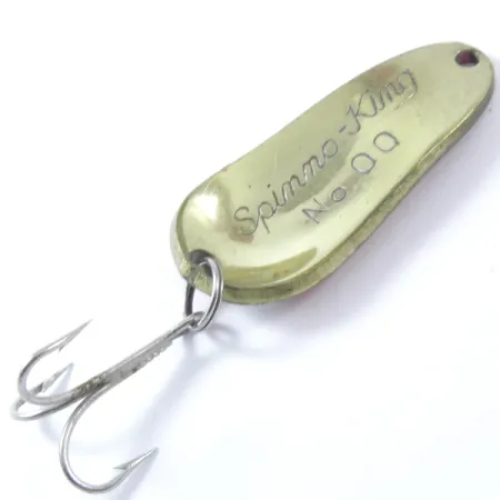 Weller Spinno-King 00 Skeddrag, Röd/Vit/Guld, 7g, Vintage, #3374