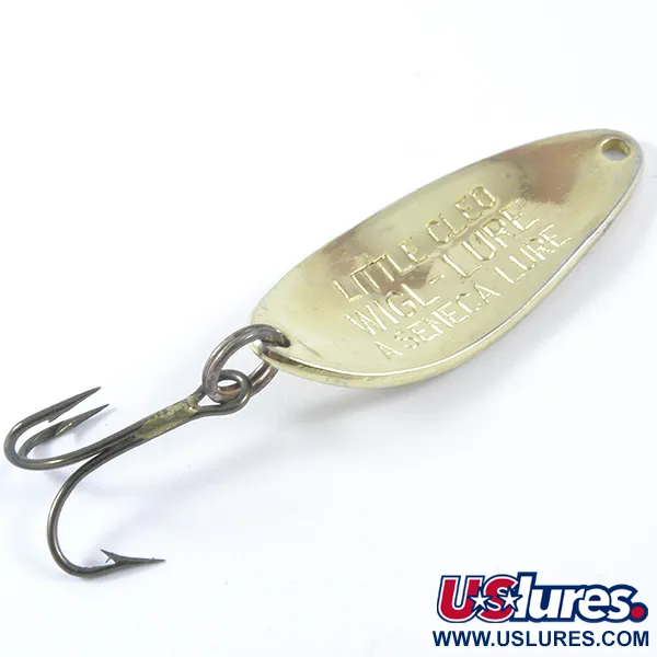 Seneca Little Cleo Skeddrag, Guld / Gul, 7g, Vintage, #3383