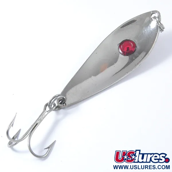 Paul Bunyan Minnow 67 Skeddrag, Nickel / Red Eye, 12g, #3390