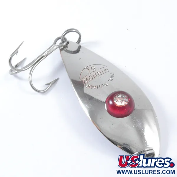 Paul Bunyan Minnow 67 Skeddrag, Nickel / Red Eye, 12g, #3390