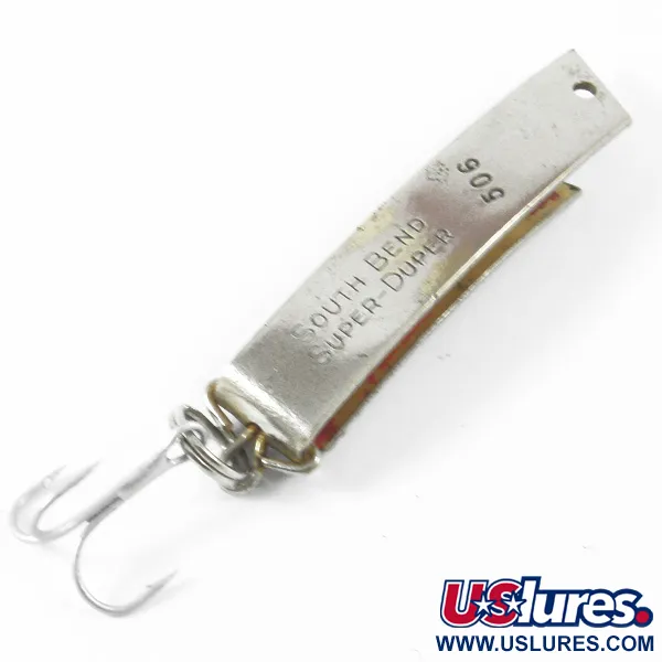 South Bend Super-Duper 506 Skeddrag, Nickel, 7g, U-böj, #3393
