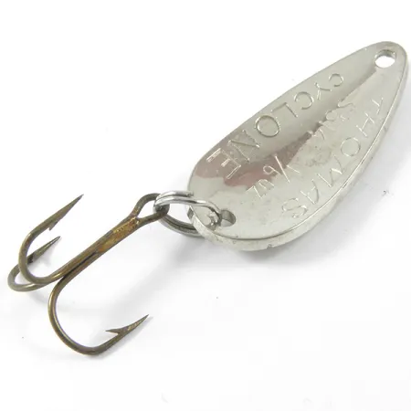 Thomas Cyclone Skeddrag, Silver / Röd, 4.3g, Fjällmönster, #3404