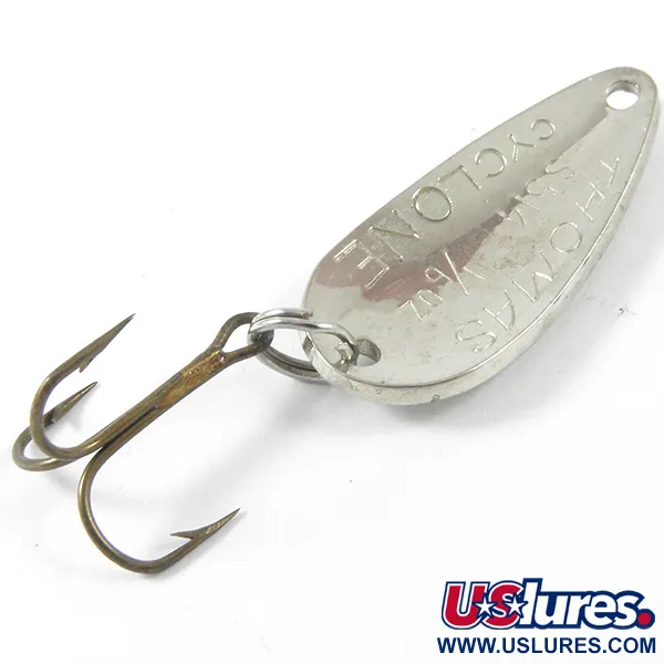 Thomas Cyclone Skeddrag, Silver / Röd, 4.3g, Fjällmönster, #3404