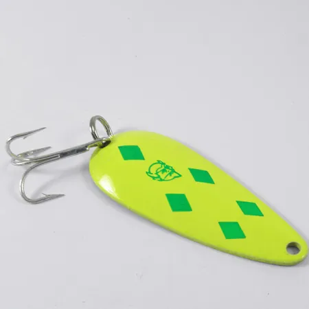 Eppinger Dardevle Imp 3407 Skeddrag, Gul/Grön/Nickel, 11g, #3407