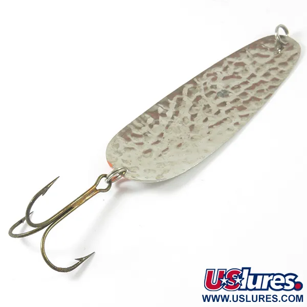 Acme Looter UV Skeddrag, Hamrat silver, 8g, UV-strimma, #3428