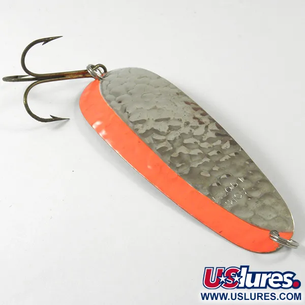 Acme Looter UV Skeddrag, Hamrat silver, 8g, UV-strimma, #3428