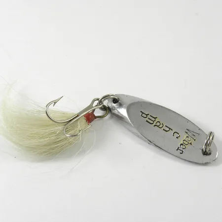 Weber MrChamp Skeddrag, Nickel, 8g, fjäderklädd trekrok, #3430