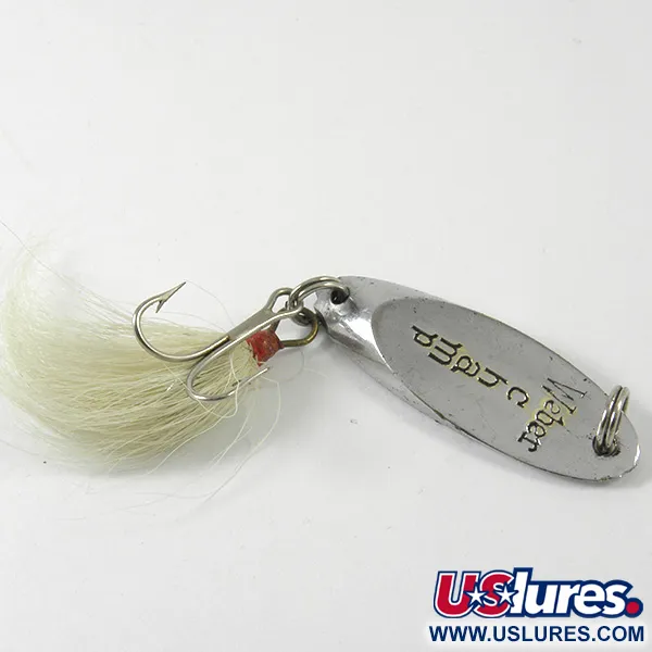 Weber MrChamp Skeddrag, Nickel, 8g, fjäderklädd trekrok, #3430