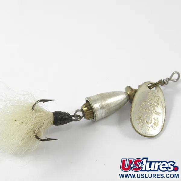 Blue Fox Super Vibrax 0 Foxtail Spinnare, Silver, 3.4g, Hårkrok, #3460