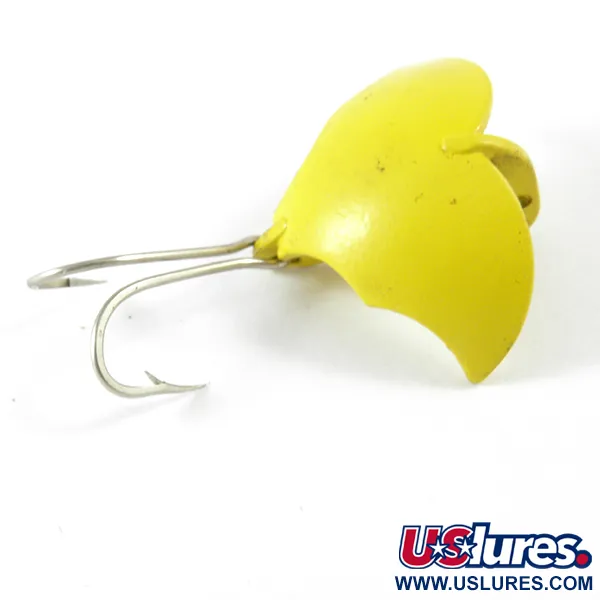 Harrison Industries Baby Bat Skeddrag, Gul, 5g, Vingformad, #3471