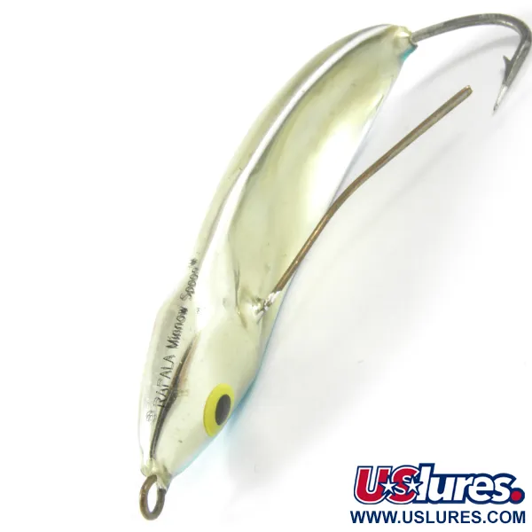 Weedless Rapala Minnow Spoon Vassdrag, Ljusblå Metallic, 10g, #3476