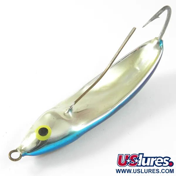 Weedless Rapala Minnow Spoon Vassdrag, Ljusblå Metallic, 10g, #3476
