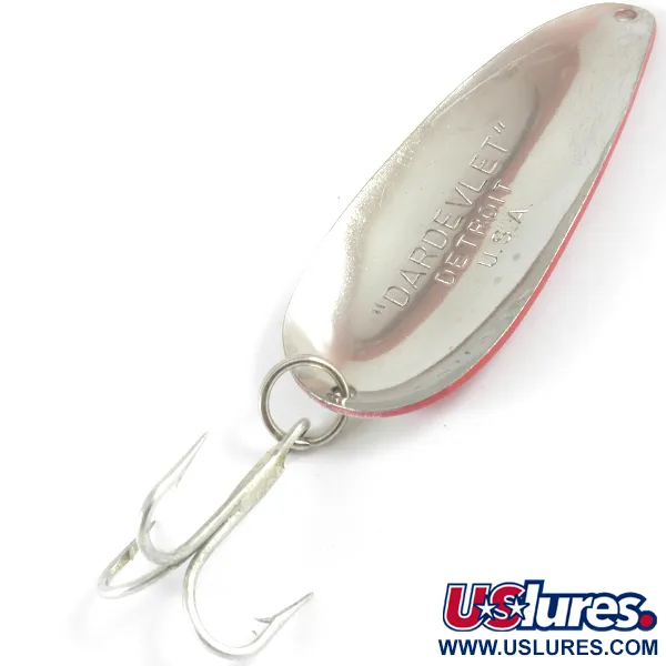 Eppinger Dardevle Dardevlet Skeddrag, Röd/Vit/Nickel, 21g, #3499